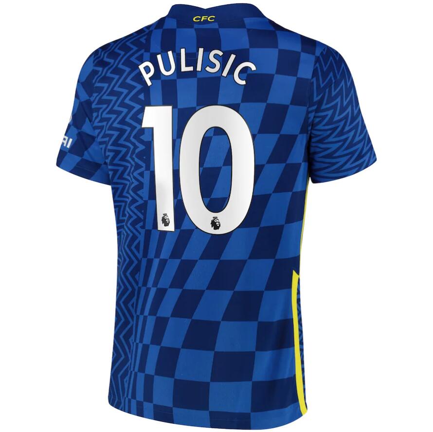 2021/22 Chelsea Home Kit Soccer Jersey Pulisic 10 printing